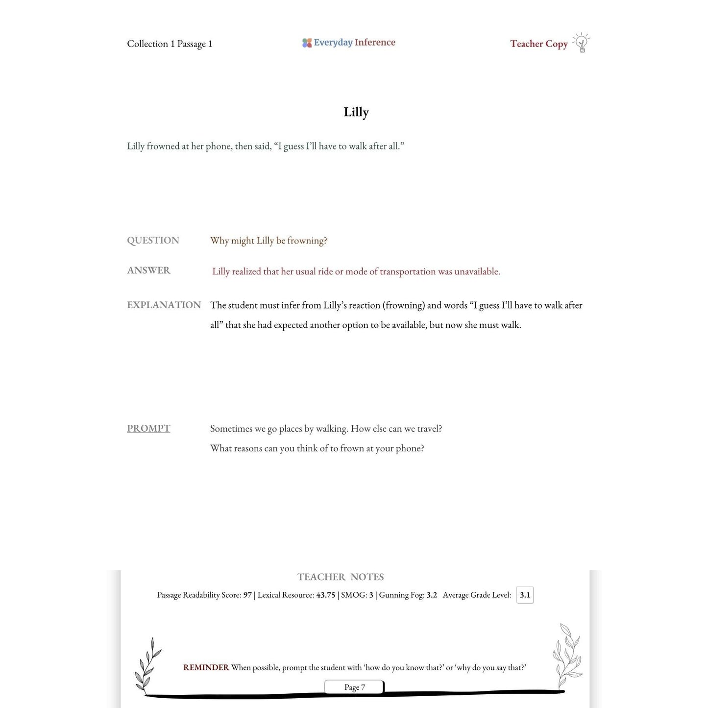 Everyday Inference | Free sample