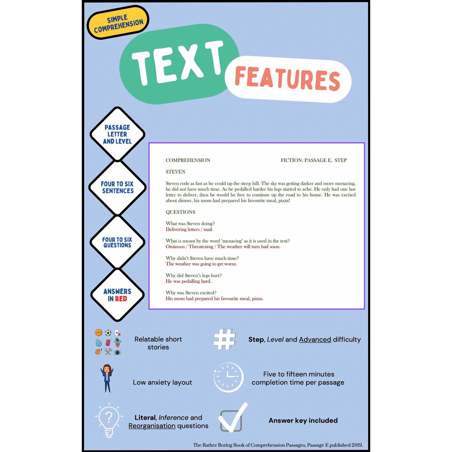 The Rather Boring Book of Comprehension Passages PDF
